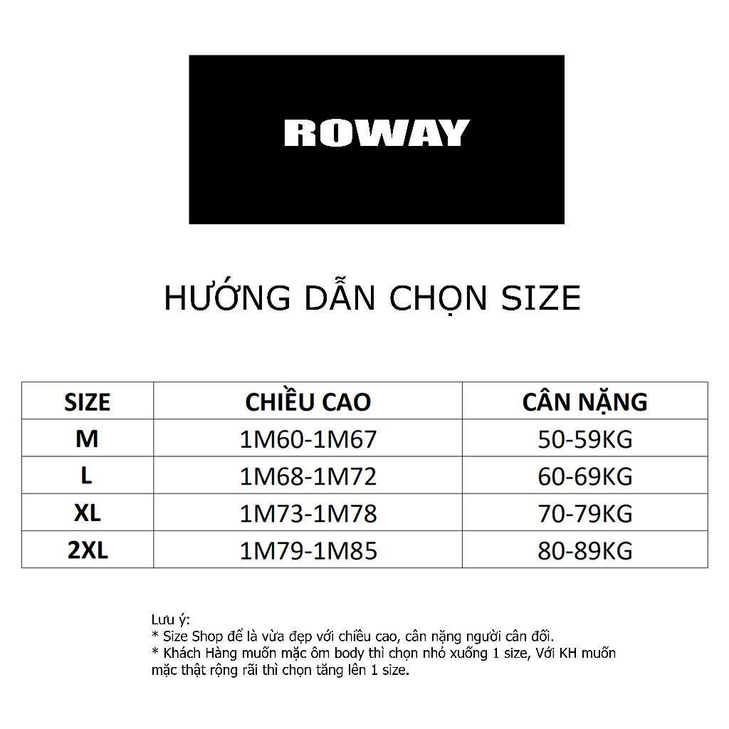 Mô tả Áo ba lỗ ROWAY, cotton gân dày dặn, form regular, Tanktop - 1