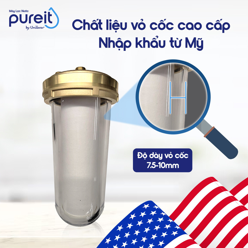 Chất liệu bền chắc của Lọc Thô Pureit