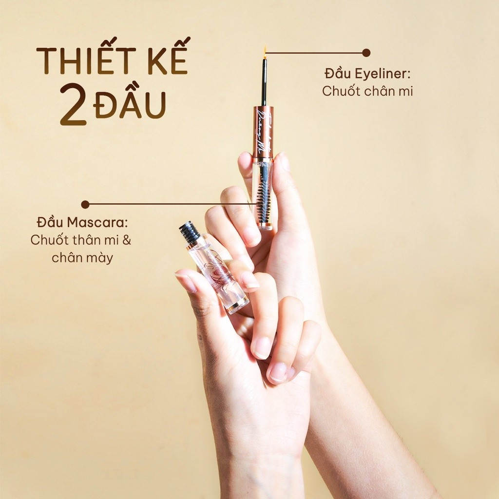 Mô tả Tinh chất dưỡng mi dài cong chỉ sau 2 TUẦN MACALAND 5ml/10ml từ Mầm Đậu Xanh, Cỏ Ba Lá Đỏ, Dầu Mắc Ca - 3