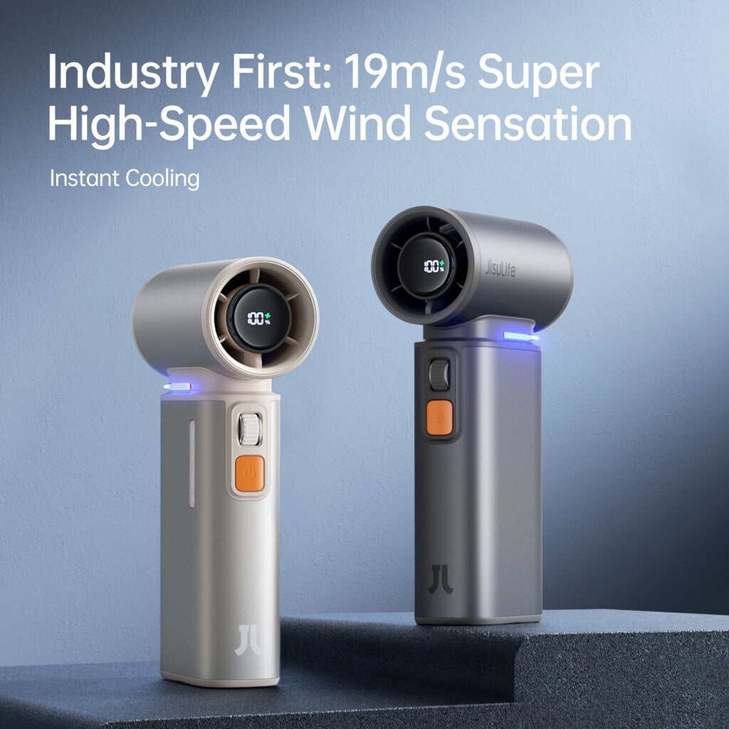 chube Quạt turbo du lịch cầm tay đa năng Jisulife ULTRA1 FA55