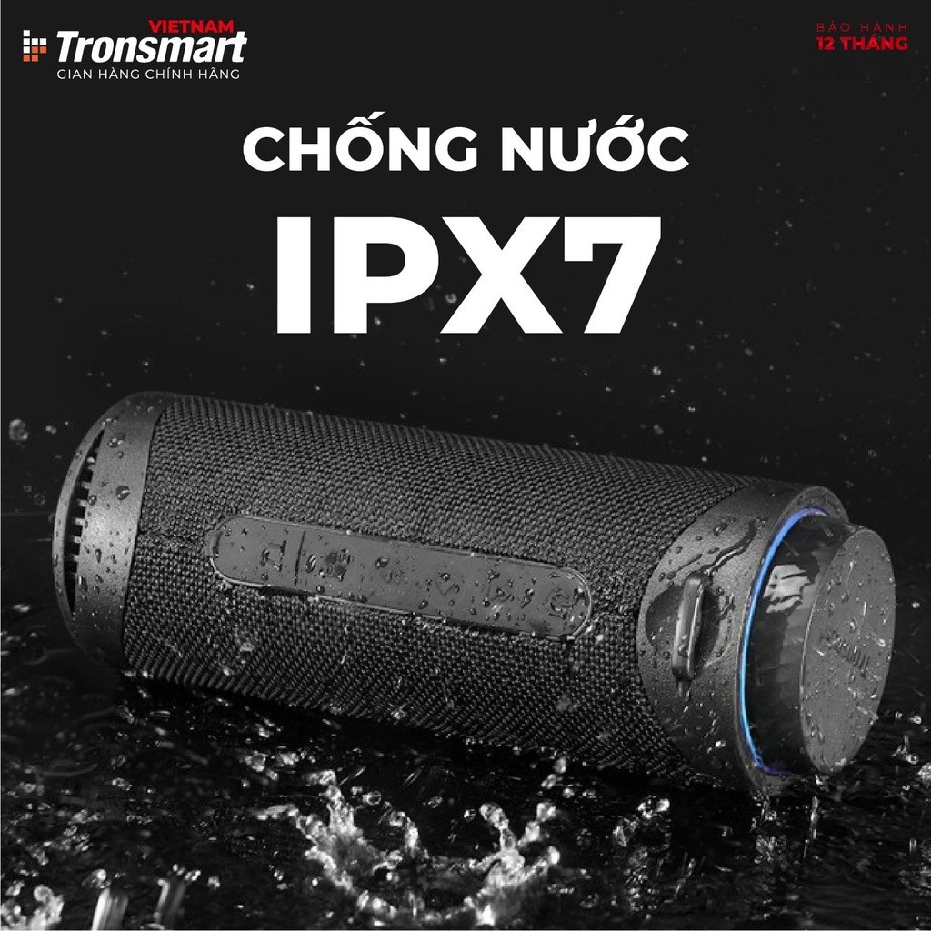 Mô tả Loa Bluetooth Tronsmart T7 V5.3 | Công suất 30W | Âm thanh 360° | Chống nước IPX7 | Hỗ trợ thẻ nhớ | Bảo hành 12 tháng - 5