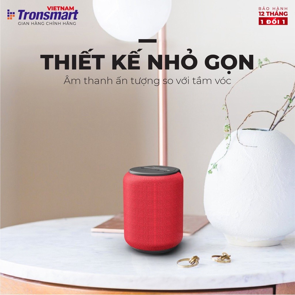 Thiết kế loa Tronsmart T6 Mini Upgraded V5.3