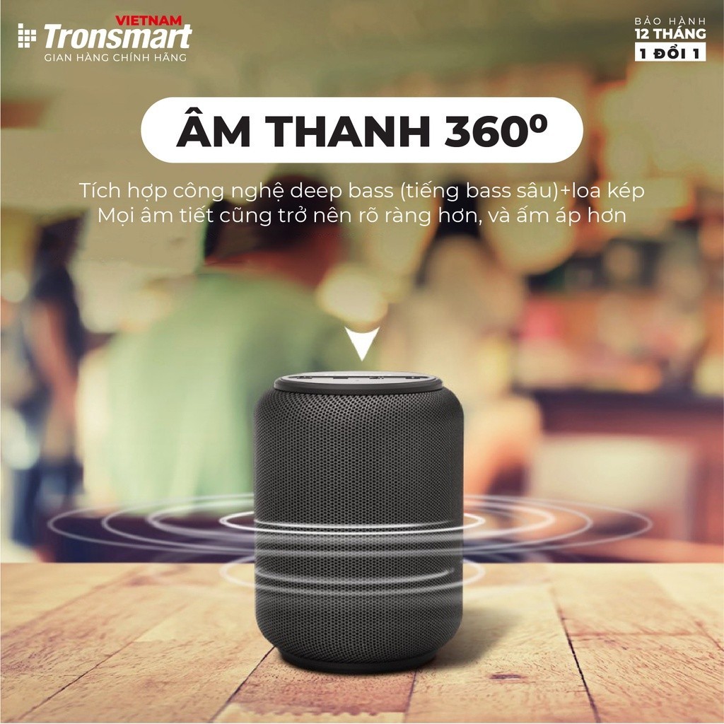 Loa Tronsmart T6 Mini Upgraded V5.3 cầm tay