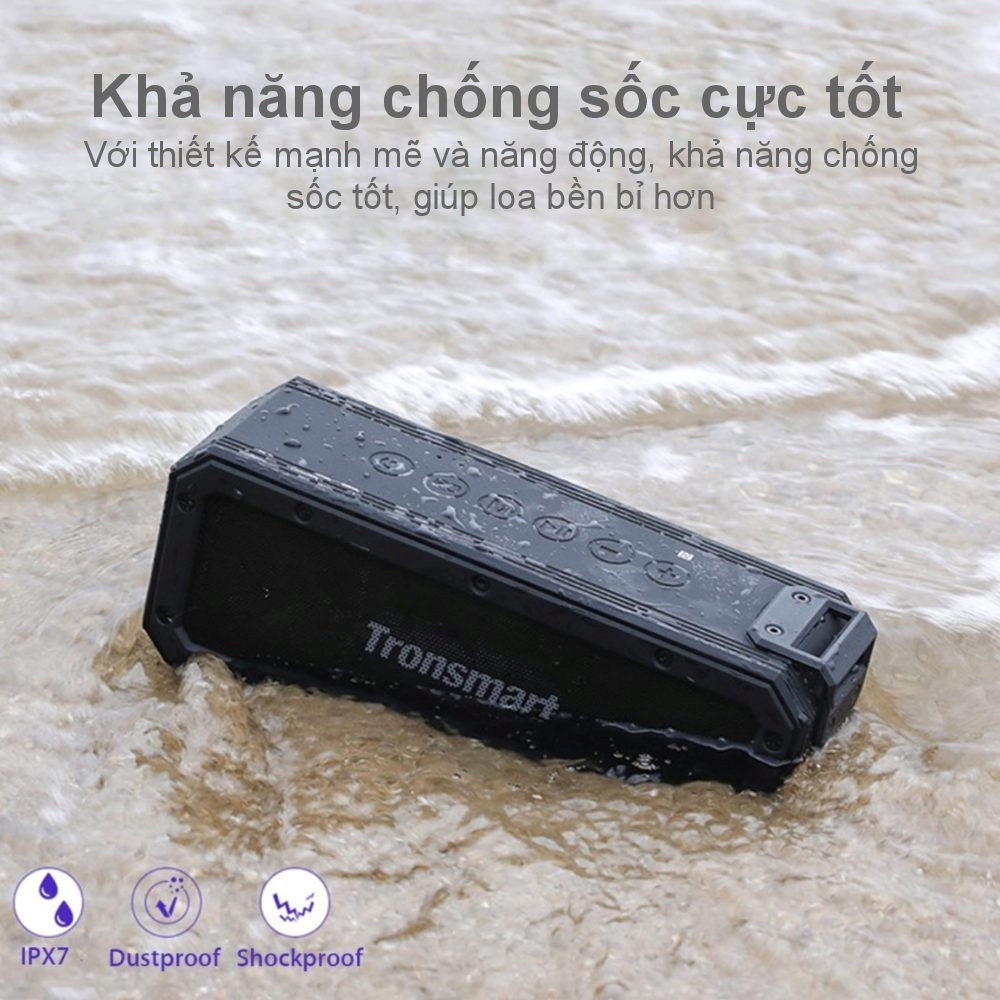 Mô tả Loa Bluetooth Tronsmart Element Force+ Công suất 40W | 15H chơi nhạc | 3 chế độ Bass | Bảo hành 12 tháng - 1