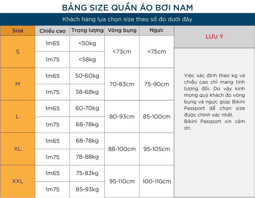 Mô tả Quần bơi Nam BIKINI PASSPORT kiểu dáng lửng - màu Đen - BS1006_BL - 1