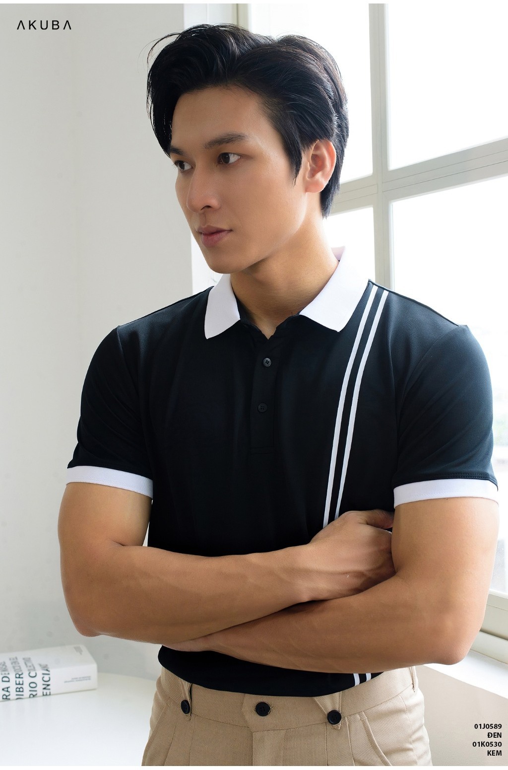 Áo polo nam AKUBA - Ảnh 6