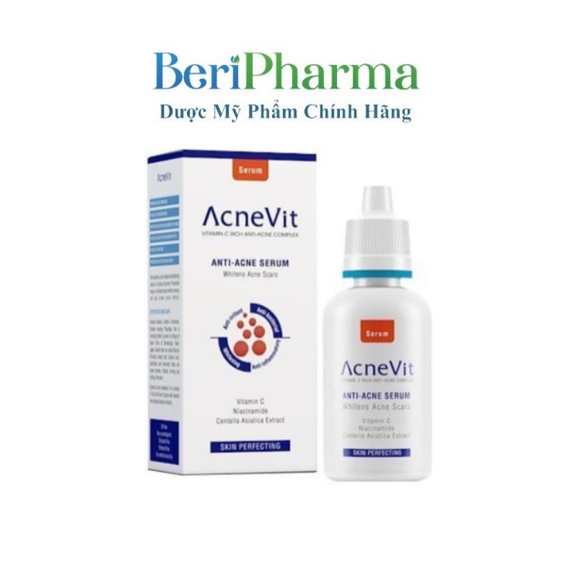 [CHÍNH HÃNG] AcneVit Tinh Chất Dưỡng Sáng Da Và Ngừa Mụn Anti-Acne ...
