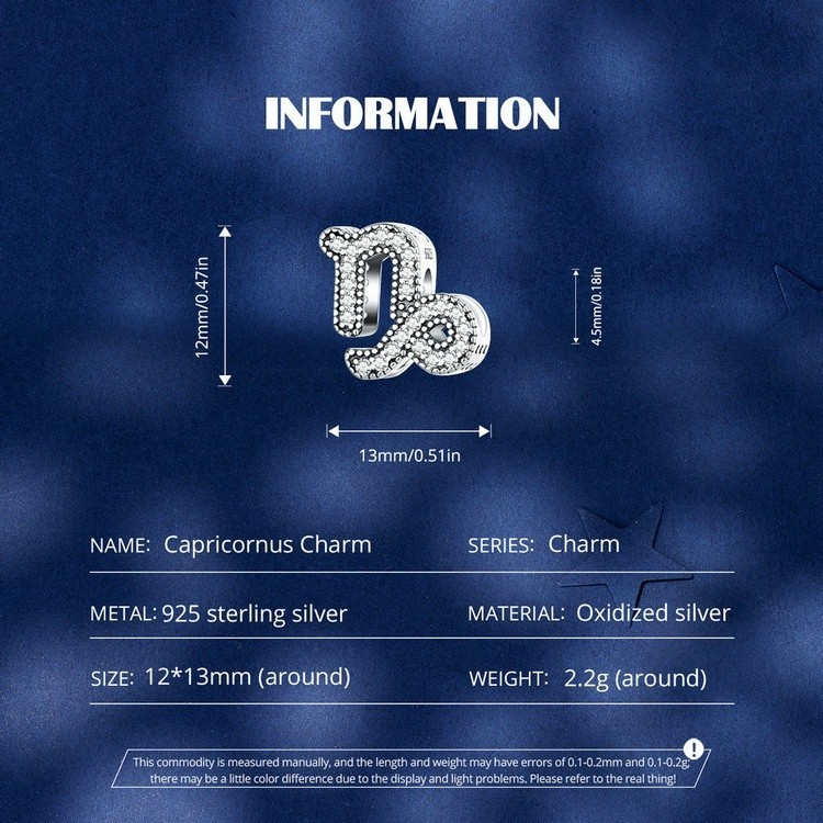 Hạt charm bạc cho vòng cổ