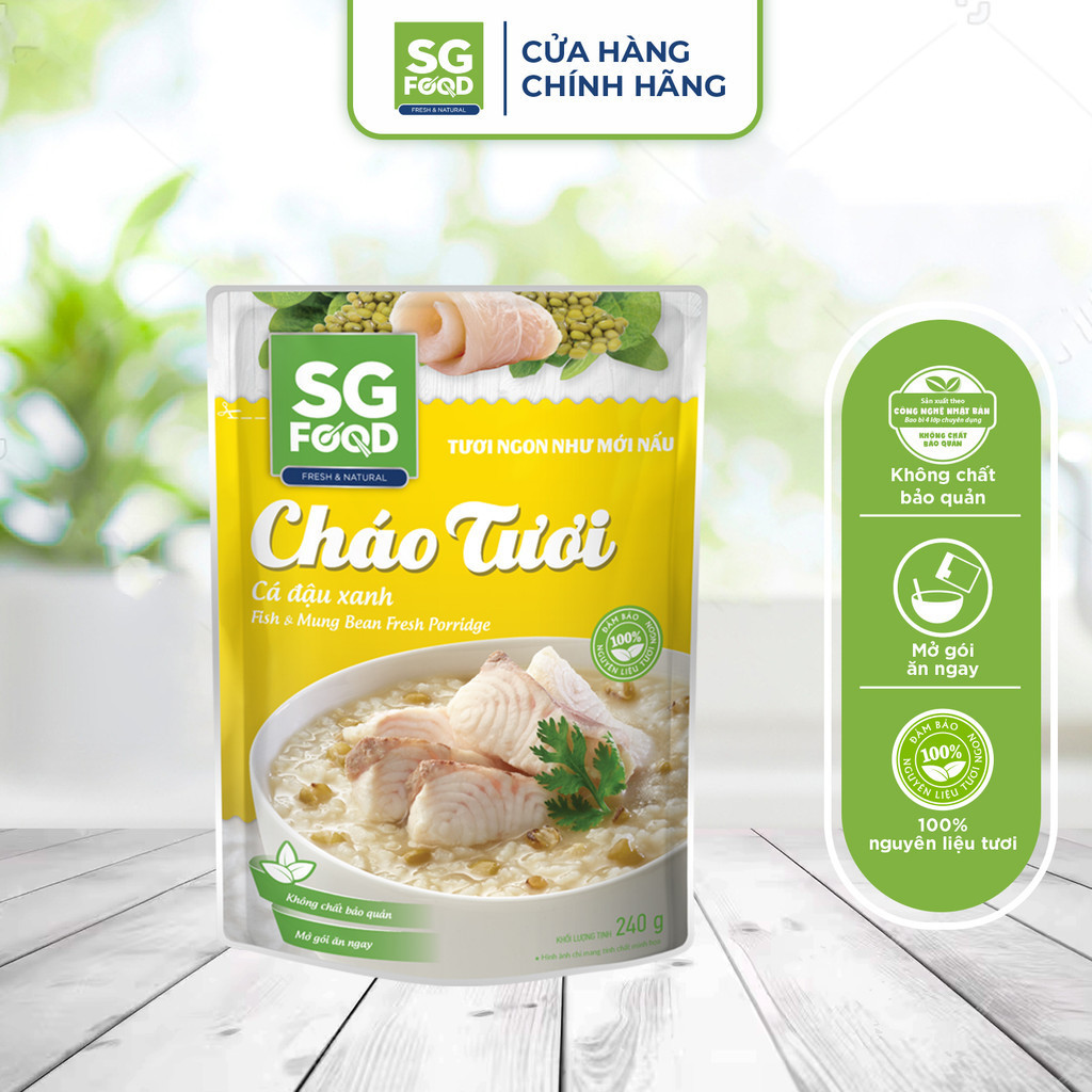 Mô tả Cháo tươi Deli Sài Gòn Food 240g thơm ngon tiện lợi - 2