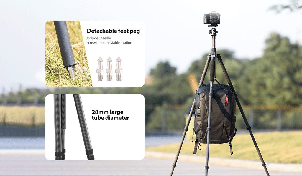 Ulanzi MT-61 Chân Máy Ảnh Đa Năng Tripod Kiêm Monopod Khả Năng Tải 15kg dài 1.71m Chất Liệu Aluminum Cao Cấp Chính Hãng | Shopee Việt Nam