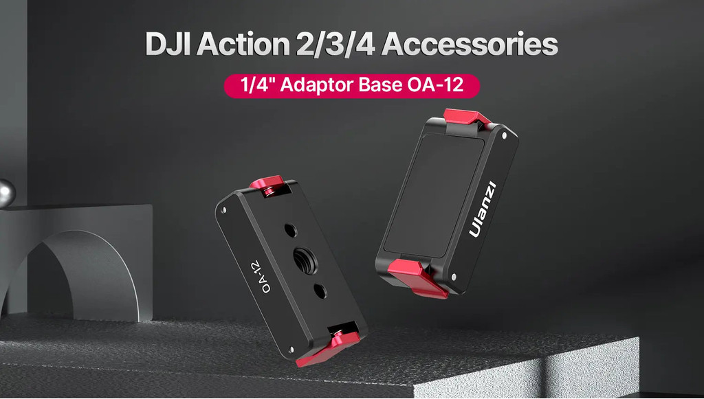 Ulanzi OA-12 Magnetic Suction 1/4'' đế từ tính dành cho DJI Action 2/3/4 | Shopee Việt Nam