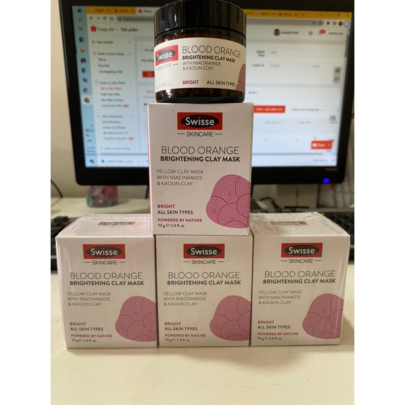 Mô tả Mặt Nạ Đất Sét Cấp Ẩm Giúp Tái Tạo Da Swisse Cranberry Pore Perfect Claymask - Mask Dưỡng Da Và Chống Lão Hóa 191 - 1