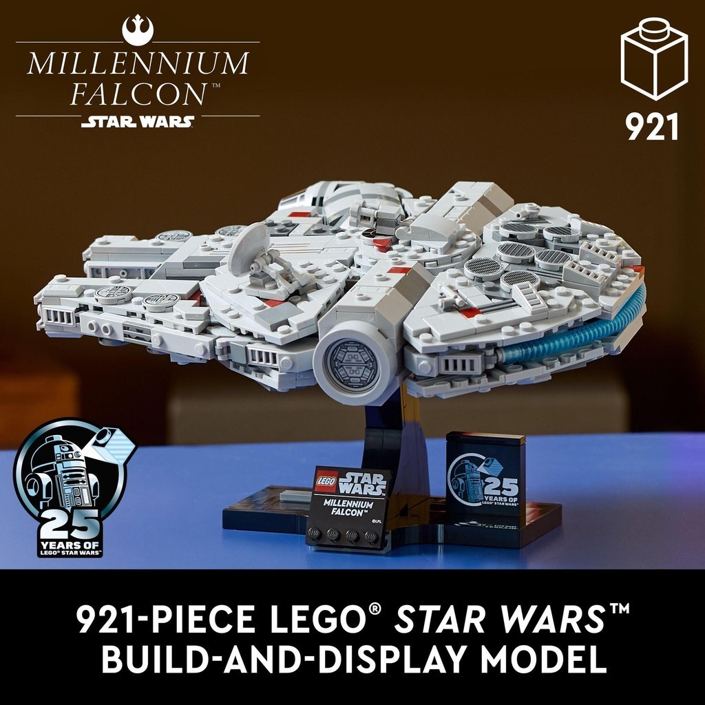 LEGO Star Wars 75375 Millennium Falcon - Góc nhìn