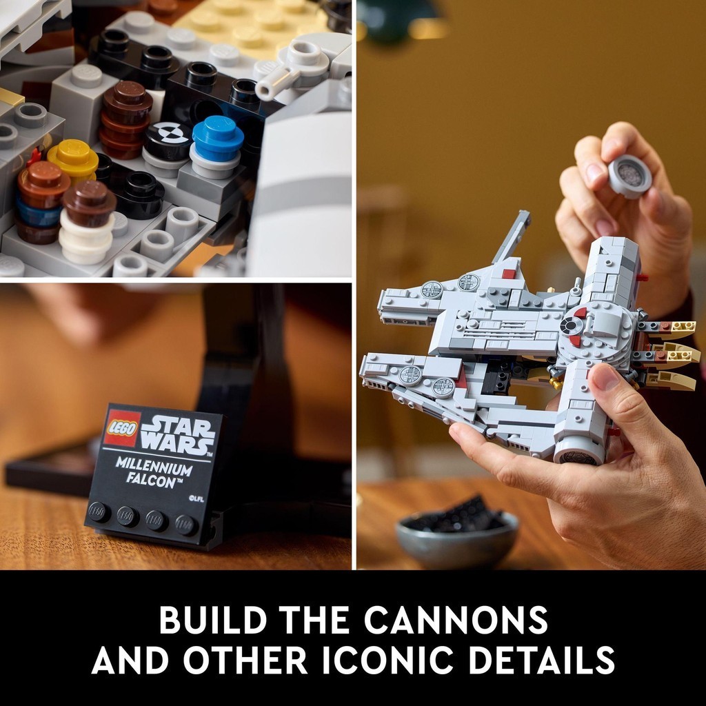 LEGO Star Wars 75375 Millennium Falcon - Chi tiết