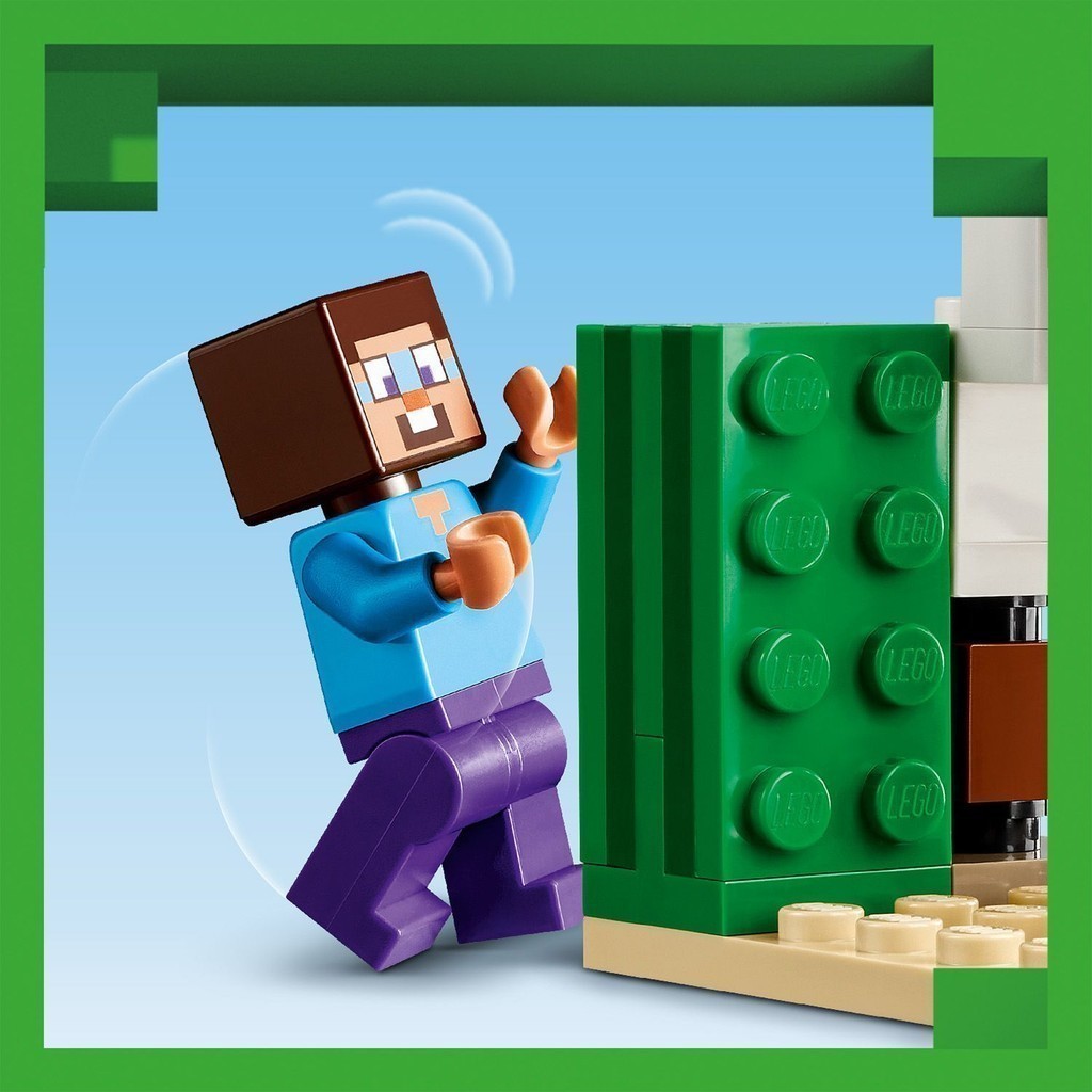Mô tả LEGO MINECRAFT 21251 Đồ chơi lắp ráp Chuyến thám hiểm đền thờ sa mạc của Steve (75 chi tiết) - 5
