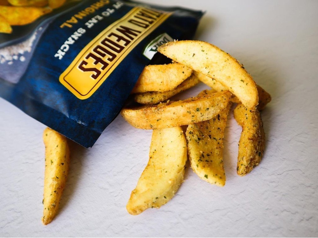 Mô tả Khoai Tây Sấy Ít Béo Vị Truyền Thống 100g DJ&A - Thích hợp ăn chay - Original Potato Wedges - Giảm Cân Ăn Được - 2