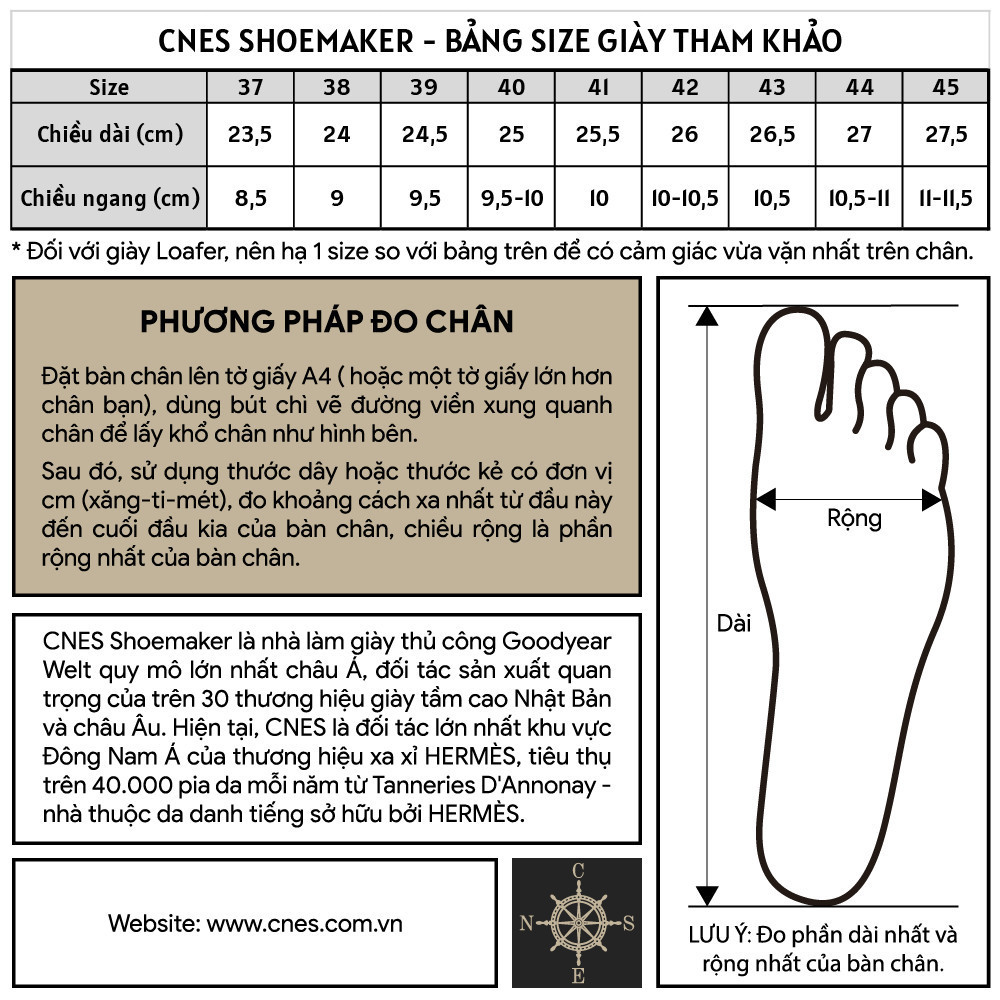 Mô tả Giày Tây Nam Cao Cấp Kiểu Dáng Monkstrap Thương Hiệu CNES  (U 1982 CS) - 1