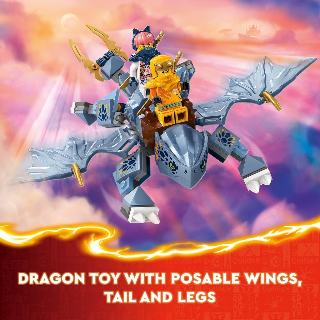 LEGO NINJAGO 71810 Rồng con Riyu Cận cảnh