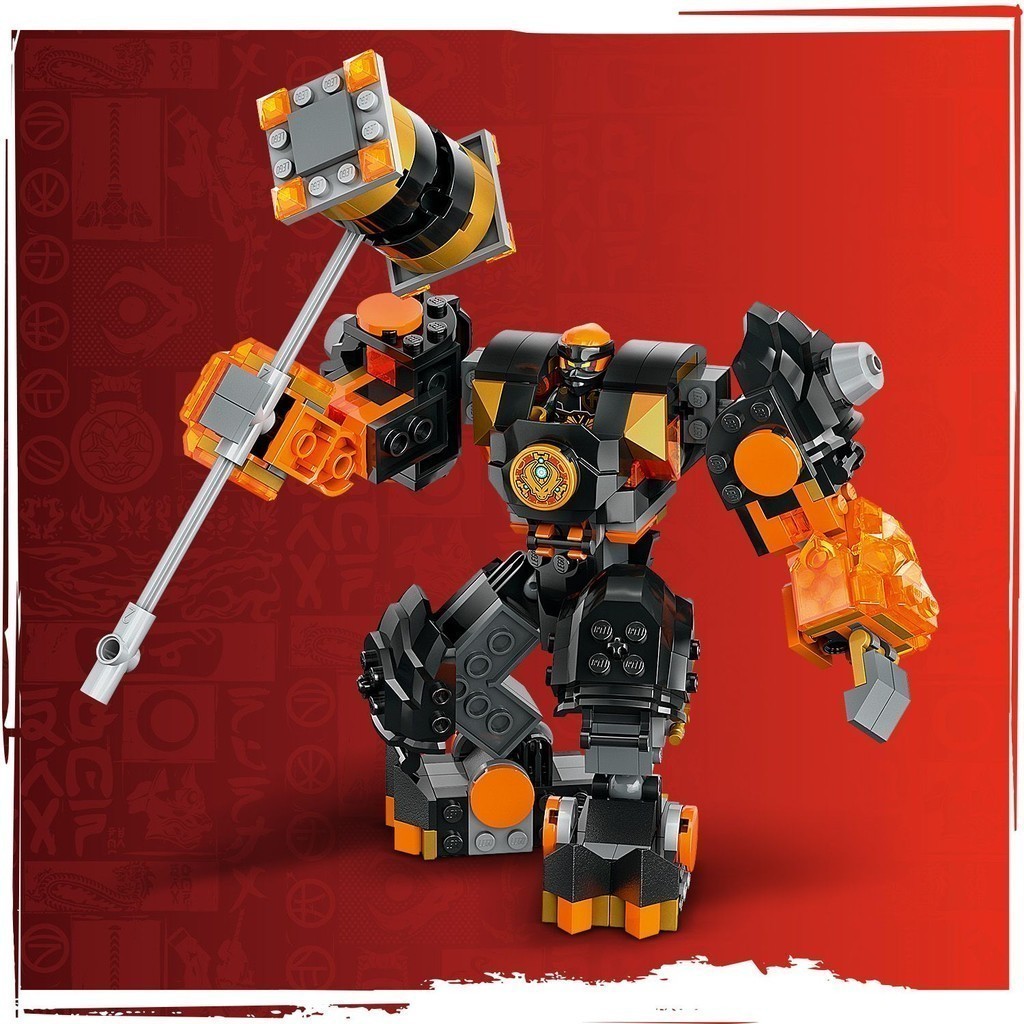 Mô tả LEGO NINJAGO 71806 Đồ chơi lắp ráp Chiến giáp của Cole (235 chi tiết) - 3