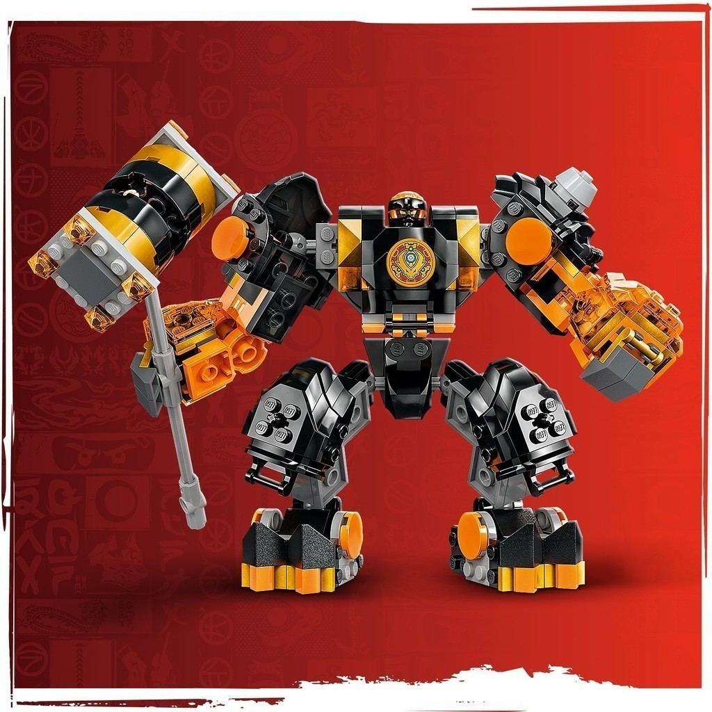 Mô tả LEGO NINJAGO 71806 Đồ chơi lắp ráp Chiến giáp của Cole (235 chi tiết) - 4