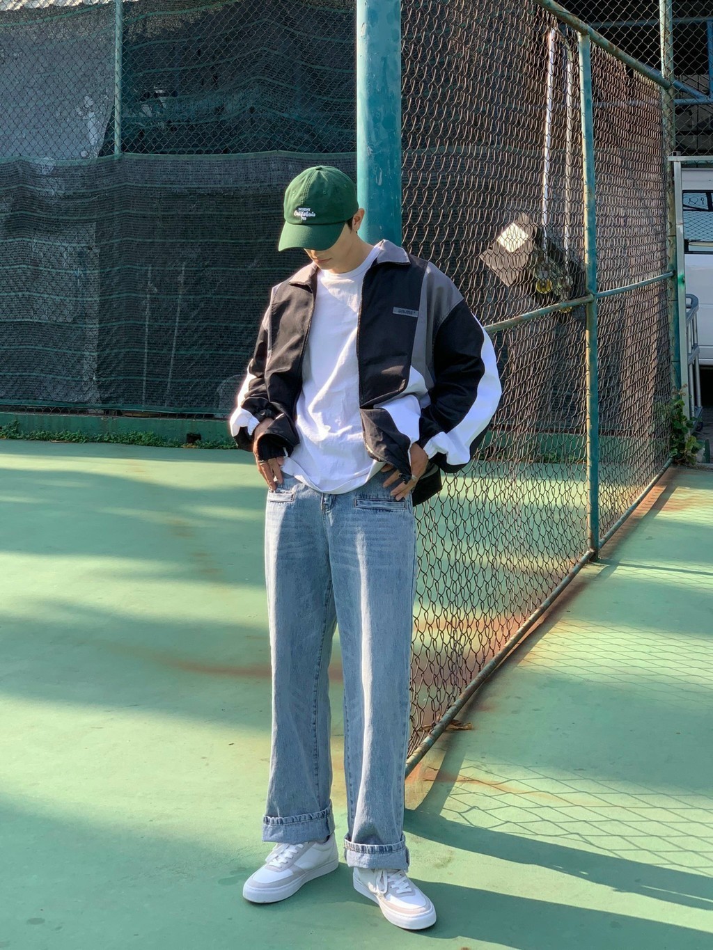 Giày Sneaker Da Nam Nữ E13 Off/White Dincox - Hình ảnh 2
