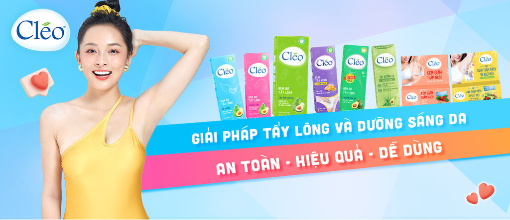 Mô tả Kem bơ tẩy lông Cléo Lotion dạng sữa cho mọi loại da - sạch lông sáng mịn trong 4 phút 90ML - 4