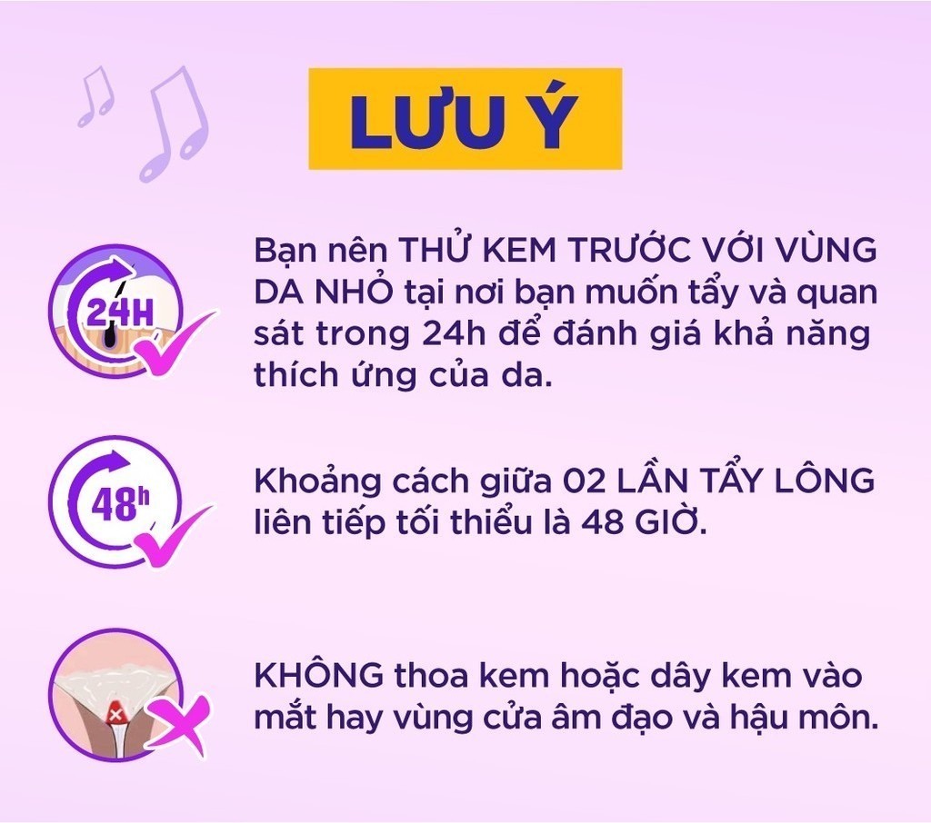 Mô tả Bộ kem tẩy lông Cleo 50g cho viền bikini và kem tẩy lông nách Cleo 50g cho da nhạy cảm - 6