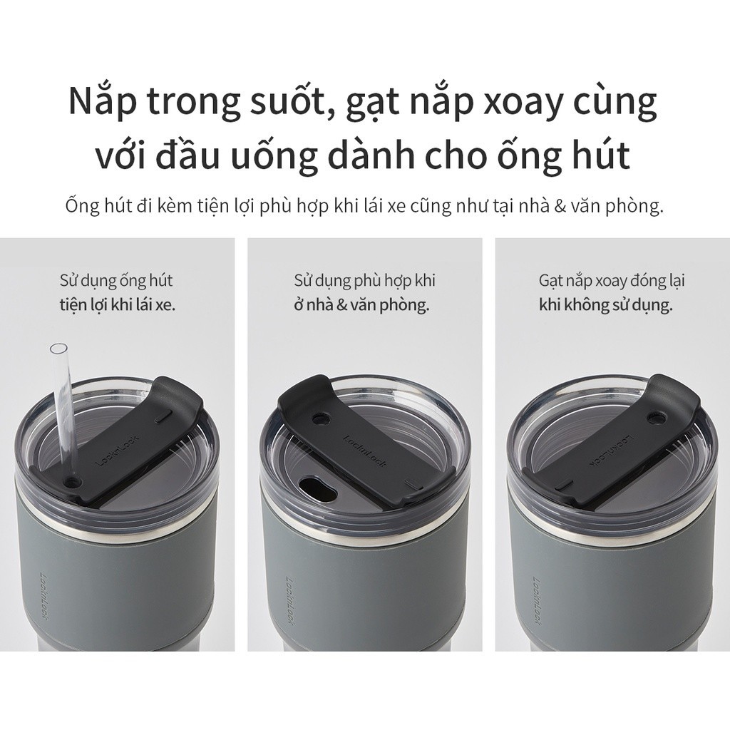 Bình giữ nhiệt Lock&Lock Metro Drive LHC4277S