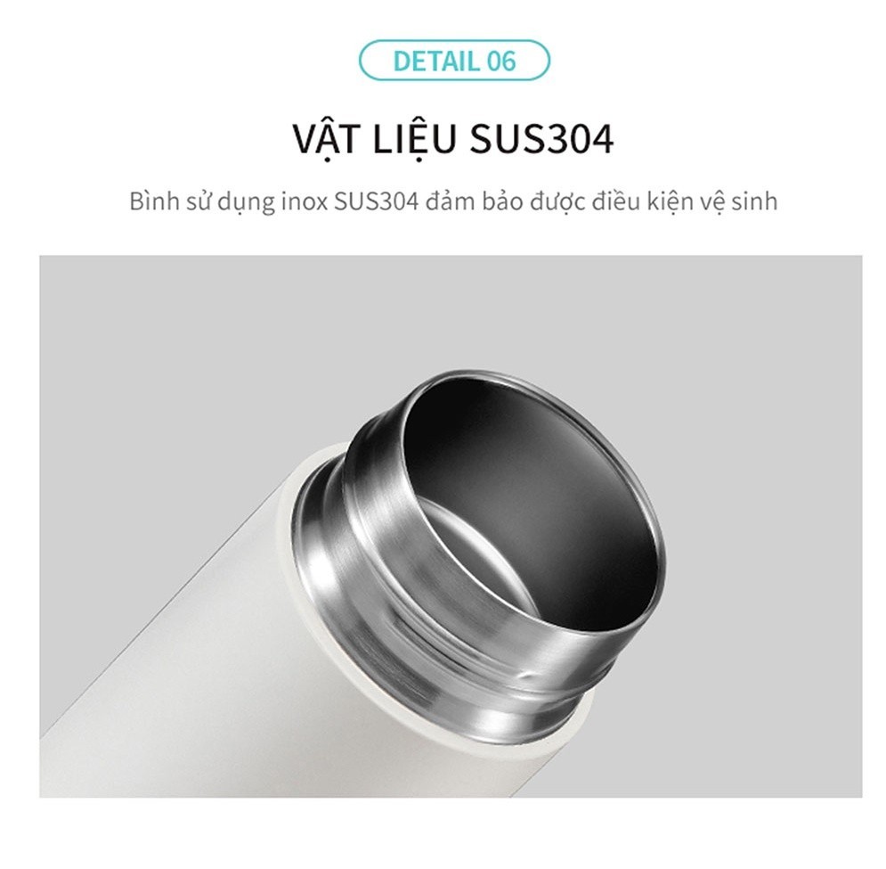 Mô tả Bình giữ nhiệt có quai xách Lock&Lock Belt Bottle 490ml - LHC4267 (3 màu) - 8