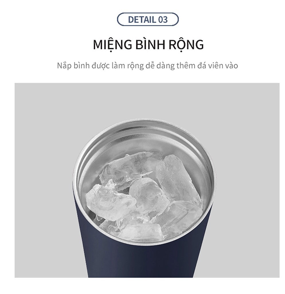 Mô tả Bình giữ nhiệt Lock&Lock Bucket Tumbler W/Straw 540ml có ống hút LHC4268 (3 màu) - 6