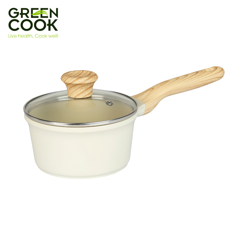 Lòng nồi chống dính vân đá Green Cook