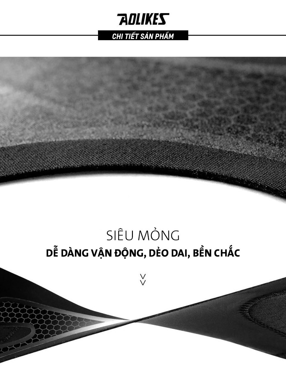 Mô tả Băng quấn bảo vệ mắt cá chân cổ chân Aolikes khi tập luyện chơi thể thao - 4
