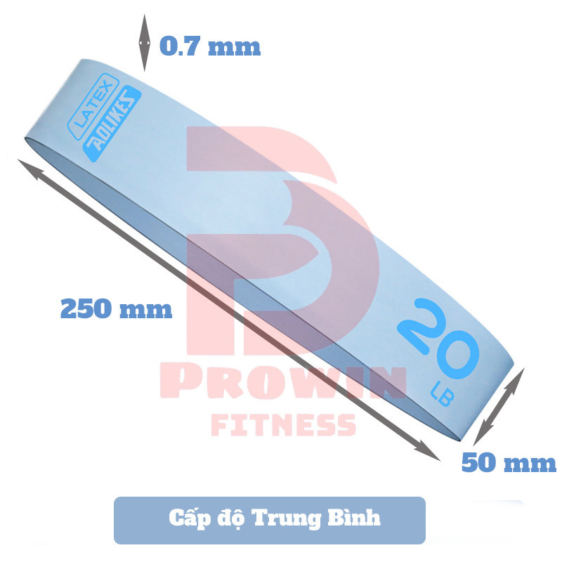 Mô tả Dây Kháng Lực Miniband AoLikes Version 2024 Tập Mông Đá Bóng Yoga Cao Su Cao Cấp - 7