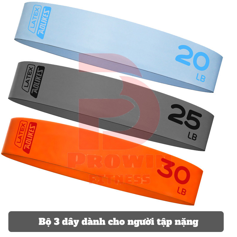 Mô tả Dây Kháng Lực Miniband AoLikes Version 2024 Tập Mông Đá Bóng Yoga Cao Su Cao Cấp - 11