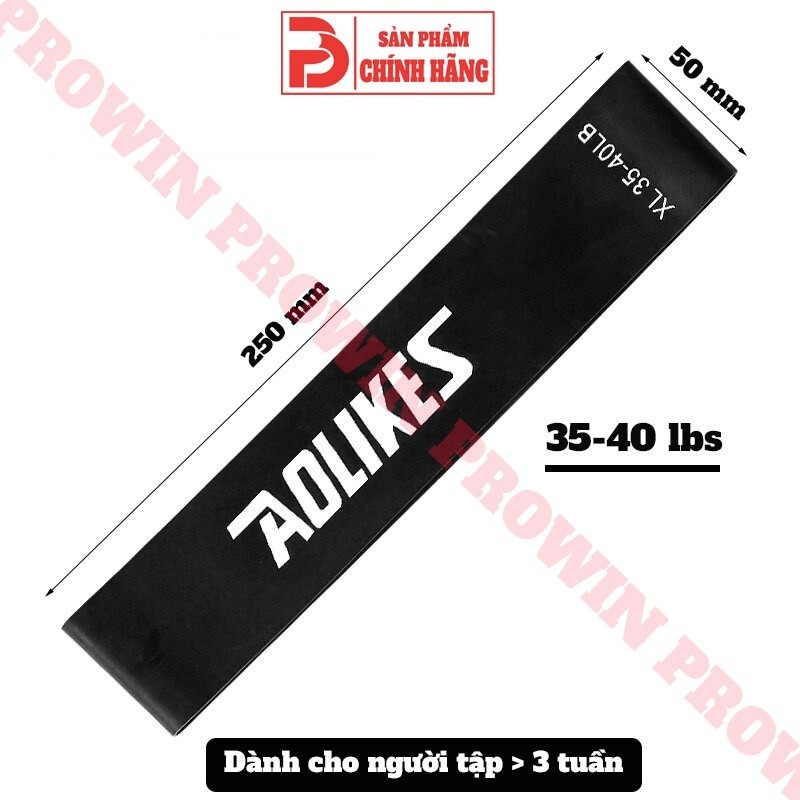 Mô tả Dây miniband Aolikes kháng lực tập gym chân mông tay đùi cao su đàn hồi nam nữ - 9