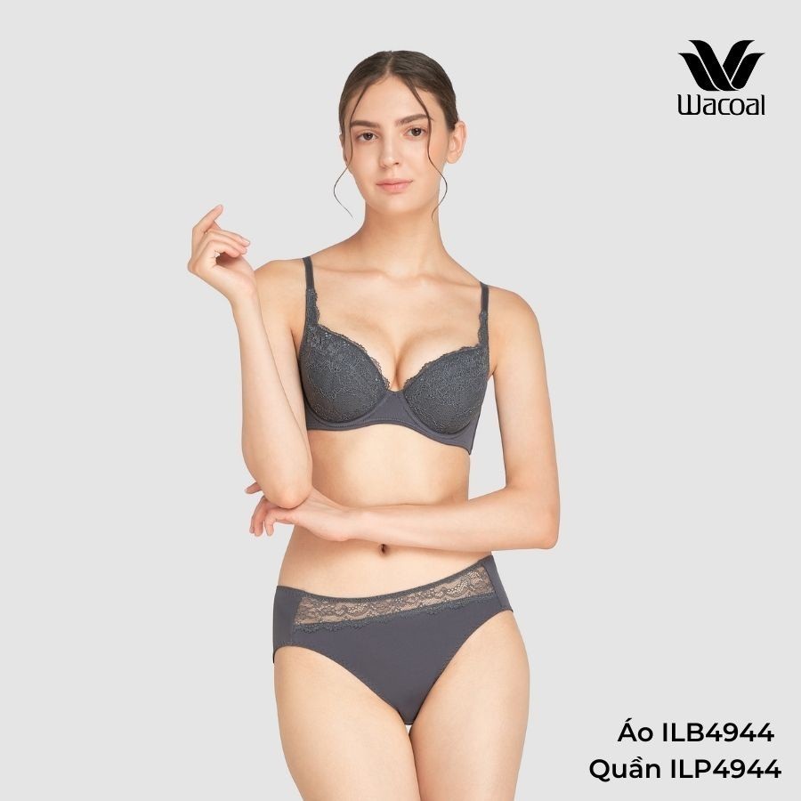 Mô tả Áo lót Wacoal ILB4944 có gọng, ren, nâng nhẹ, không mút - LB4944 - 4