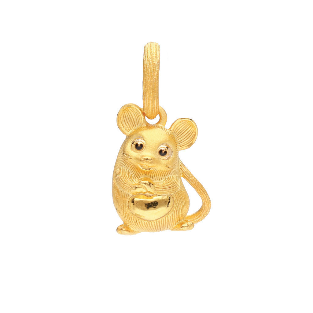 Mô tả PRIMA Mặt Dây Chuyền  24K - BST Zodiac - Tuổi Tý May Mắn - 111P1924 - 1