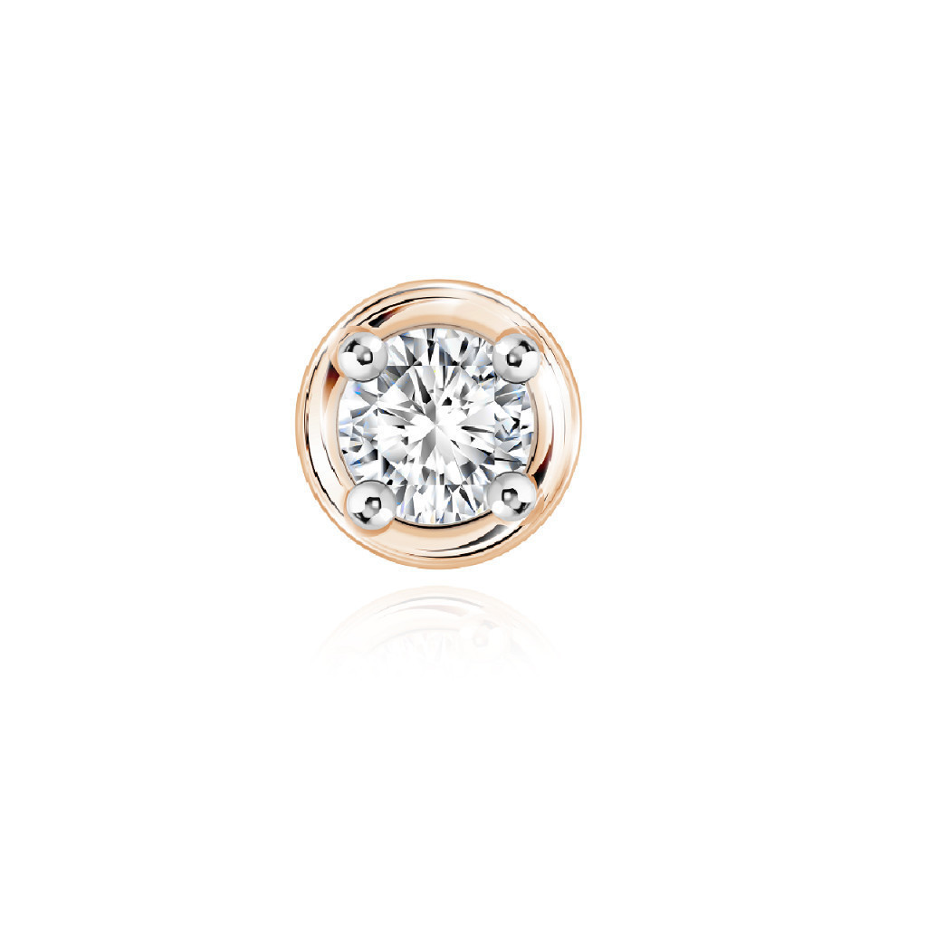Mô tả PRIMA Bông Tai Kim Cương 2.3 ly -  9K - BST Stud Earrings (1 chiếc) - 991E1478 - 1