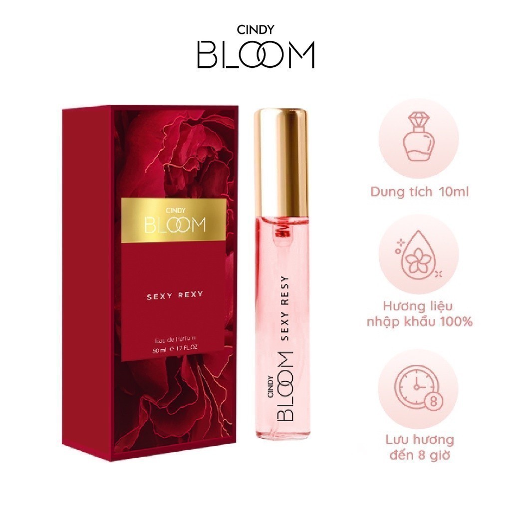 Mô tả Nước hoa nữ Cindy Bloom Sexy Rexy Hương Gợi Cảm Nóng Bỏng 10ml - 2