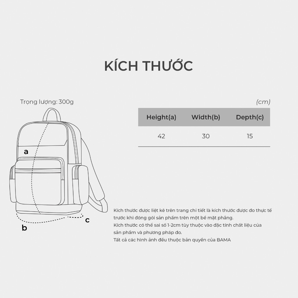 Mô tả Balo du lịch làm BAMA Urban Backpack chống nước nhiều ngăn, cặp sách đi học đựng laptop 15 6 inch - 1