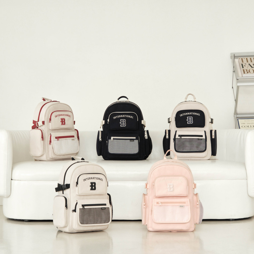 Mô tả Balo nam nữ đi học đi làm BAMA Border Backpack chống nước nhiều ngăn đựng laptop 15 6 inch - 1