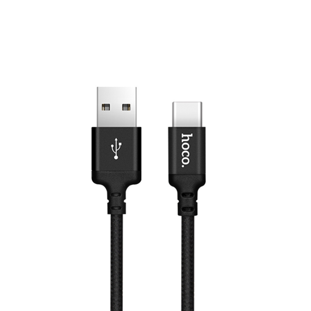 Mô tả Cáp sạc nhanh truyền dữ liệu Type-C Hoco X14 sạc nhanh 2A Max dây bọc dù - 1