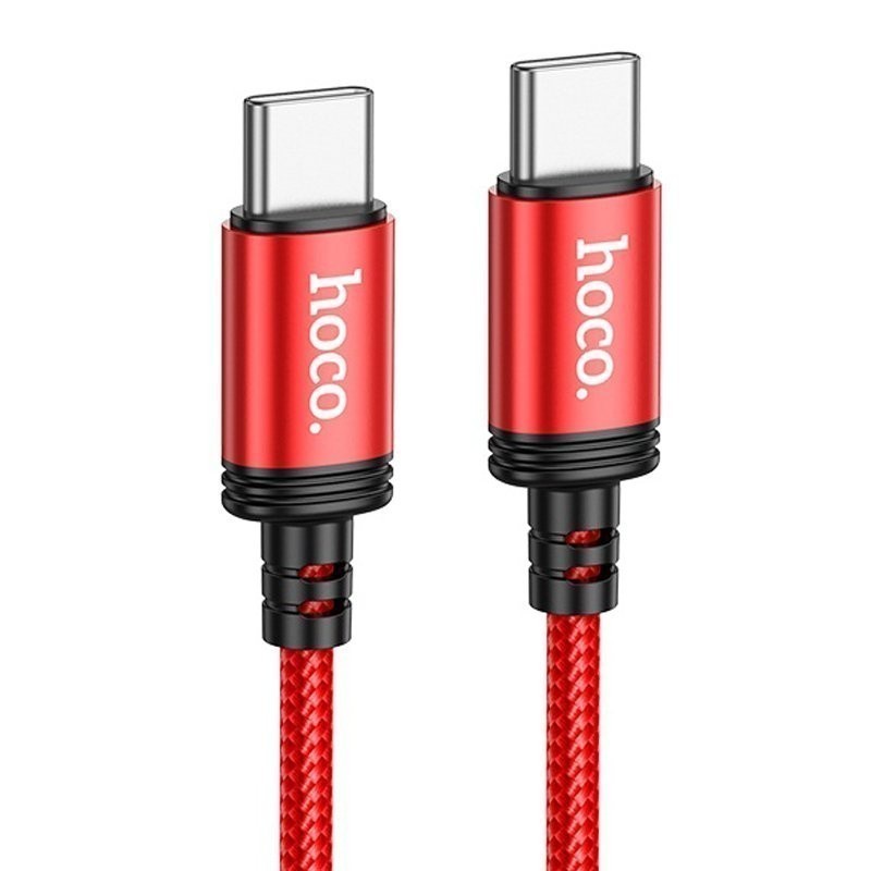 Mô tả Cáp sạc nhanh PD60W TypeC to TypeC Hoco X89 hỗ trợ truyền dữ liệu, dây bọc dù chống đứt, gãy gập. dài 1M - 1