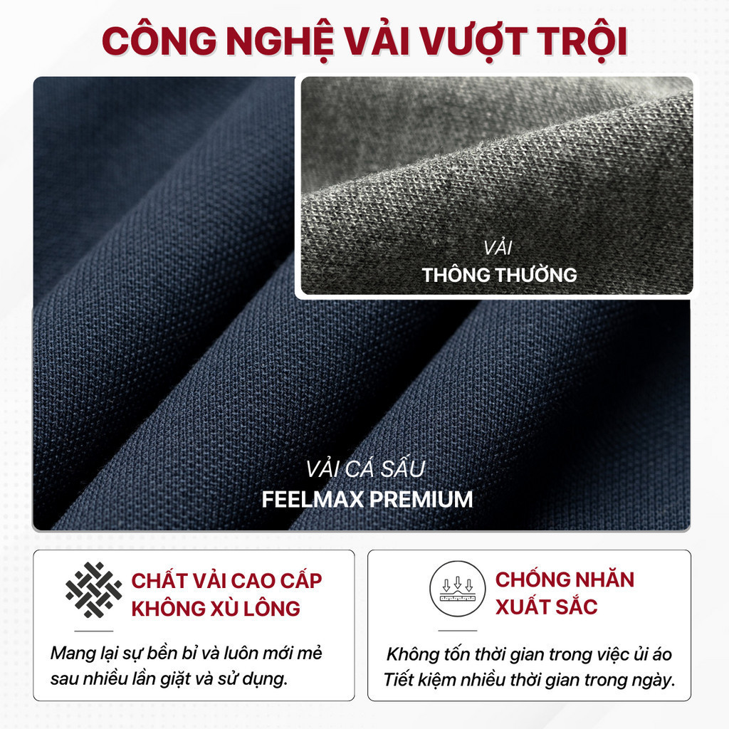 Áo polo nam thoáng mát