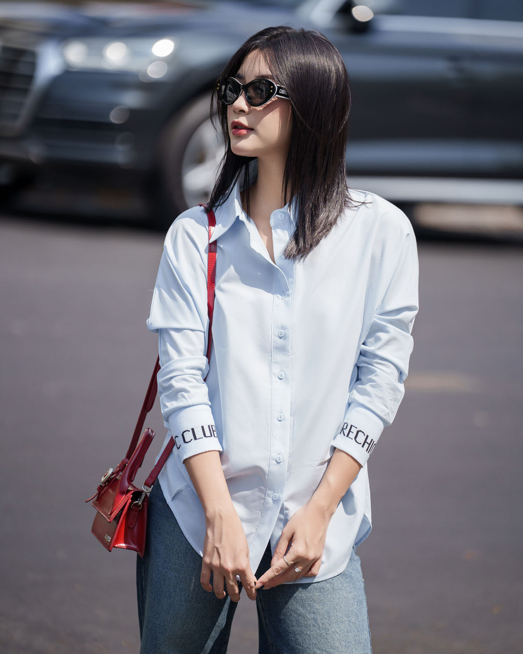 Mô tả RECHIC Áo sơ mi Sicily dáng suông trẻ trung năng động - 9