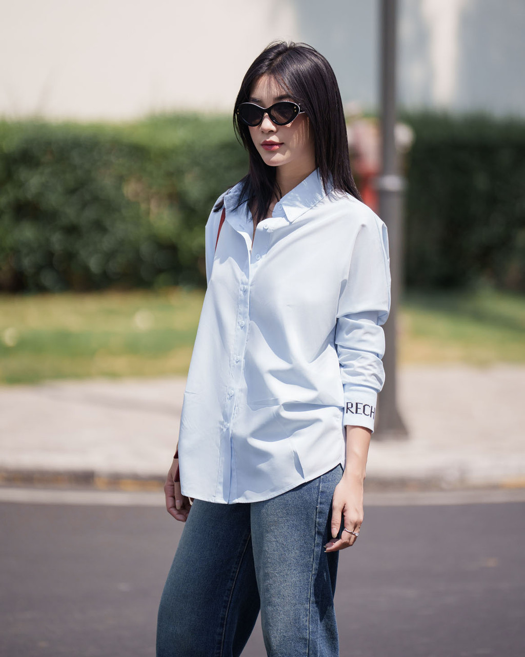 Mô tả RECHIC Áo sơ mi Sicily dáng suông trẻ trung năng động - 10
