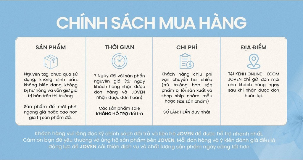 Mô tả JOVEN Elyn Set Bộ Áo Váy Sơ Mi - 1