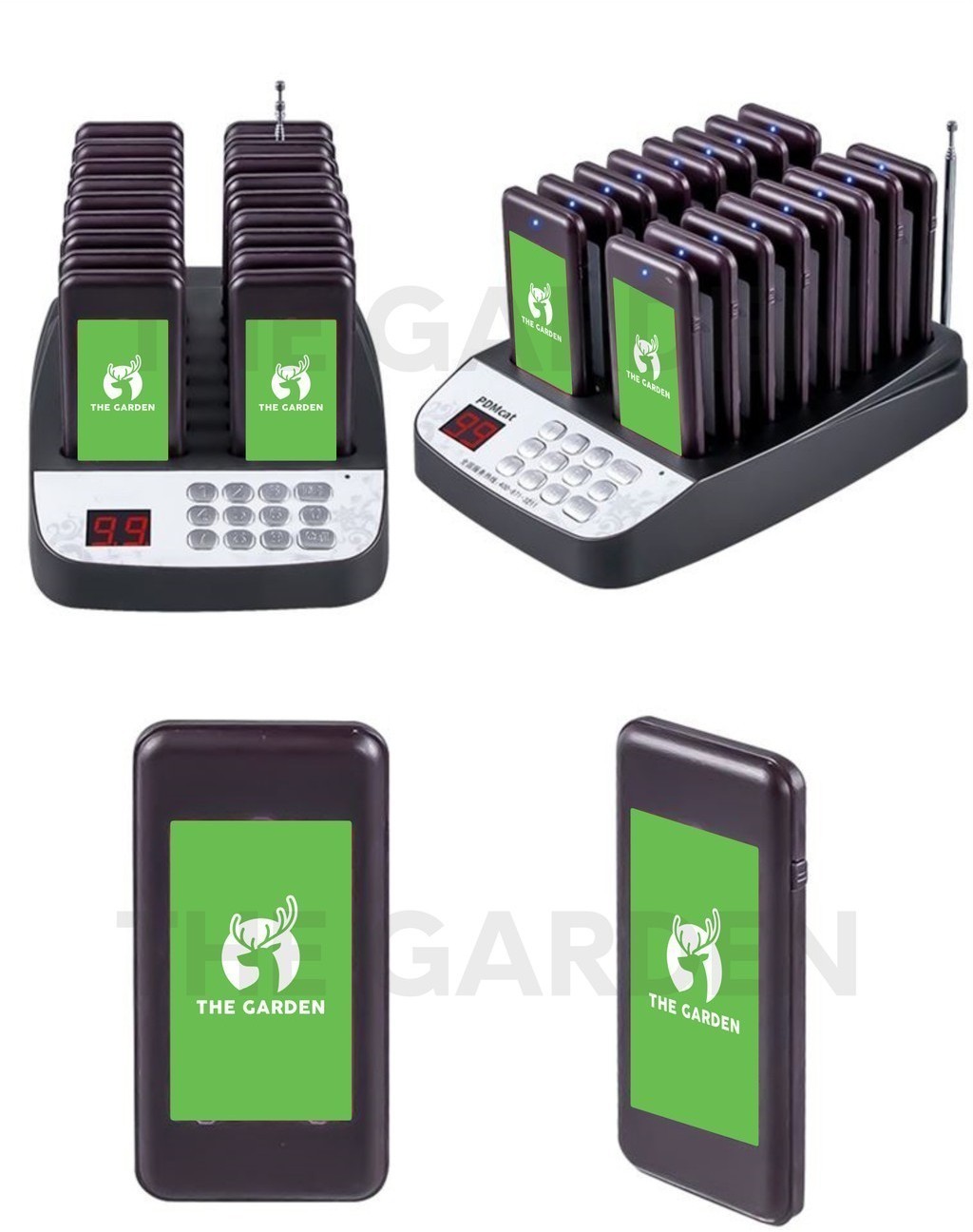 Bộ thẻ rung order THE GARDEN gọi khách tự phục vụ tầm xa 100m | Shopee ...