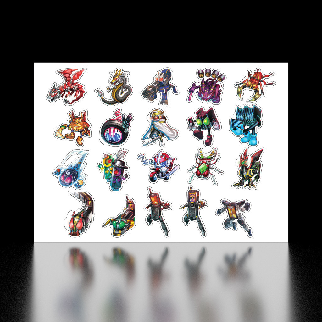 Sticker Decal trang trí dán Kamen Rider | Shopee Việt Nam