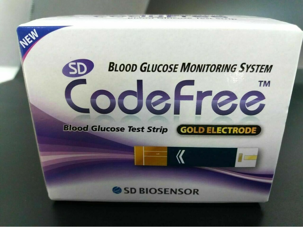 Que thử đường huyết SD CodeFree Hộp 50 que | Shopee Việt Nam